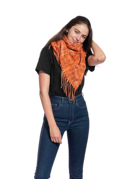 FASHION PLAID SCARF