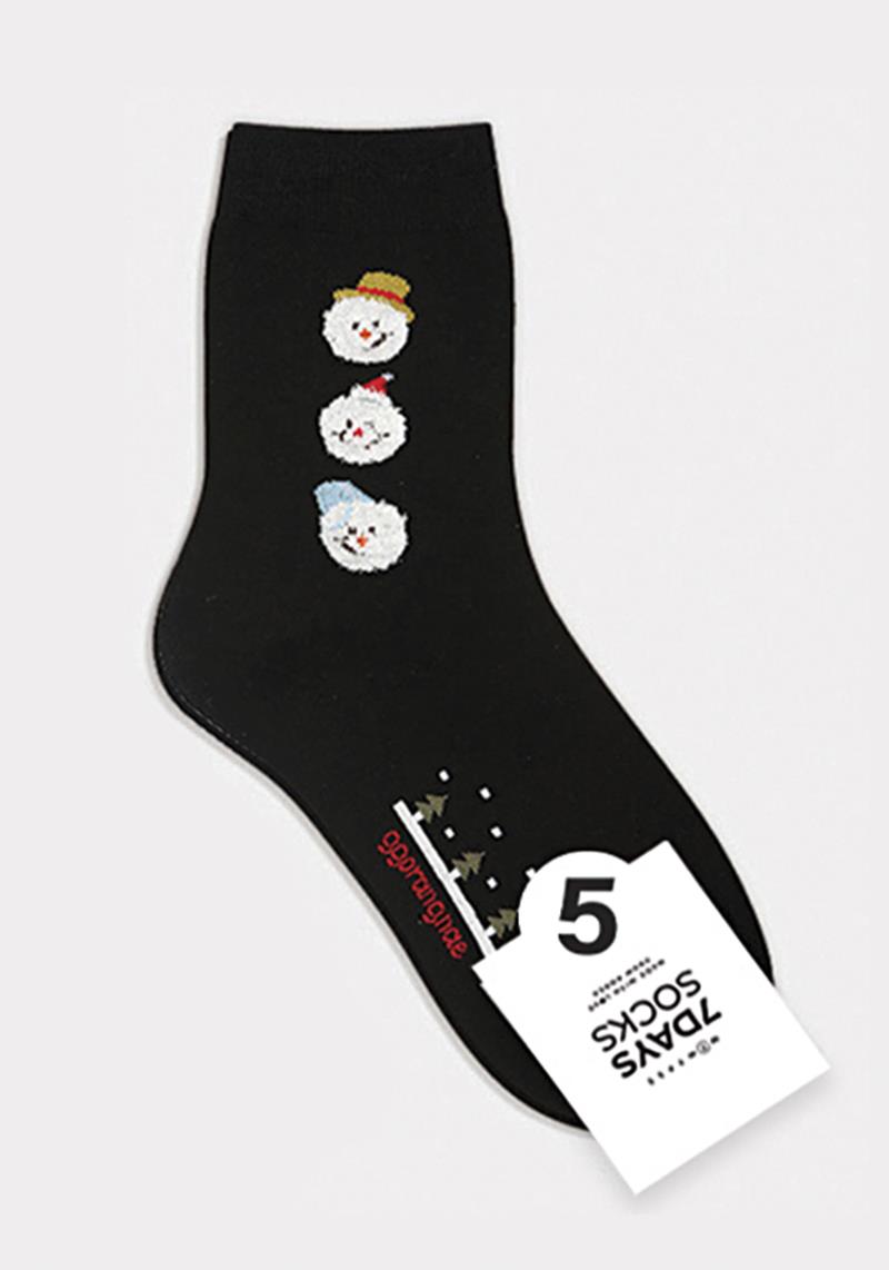 FASHION CHRISTMAS SNOWMAN SOCKS