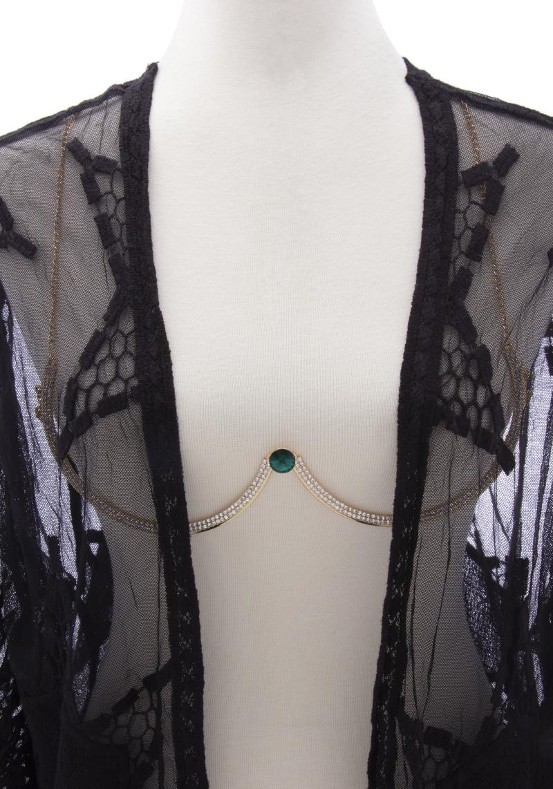 CRYSTAL BRA BODY CHAIN