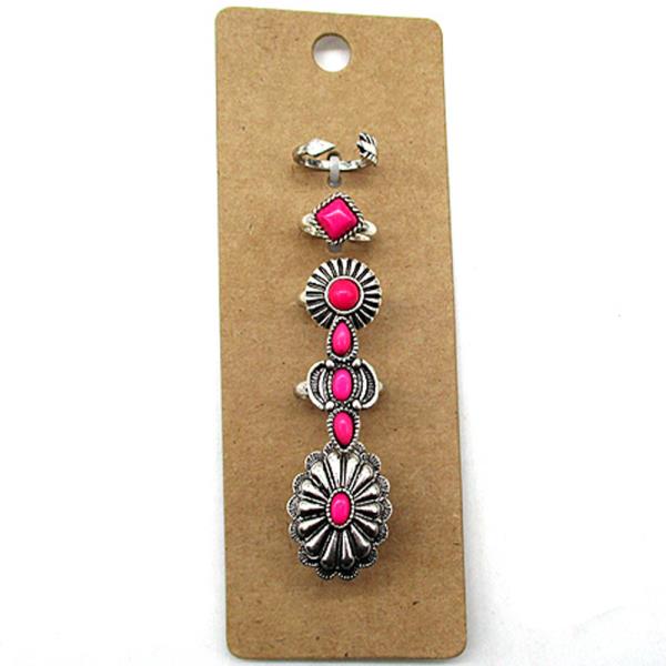WESTERN ASSORTED RING SET