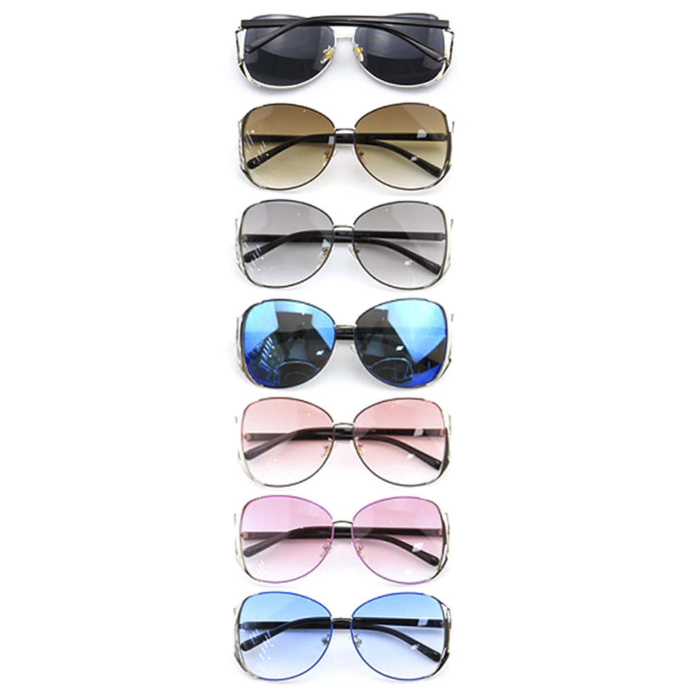 FASHION ROUND BUTTERFLY SUNGLASSES 1DZ