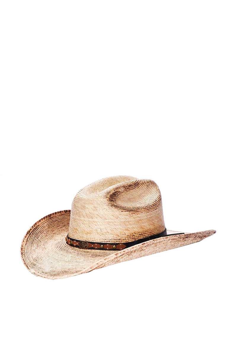 PALM LEAF WESTERN COWBOY HAT
