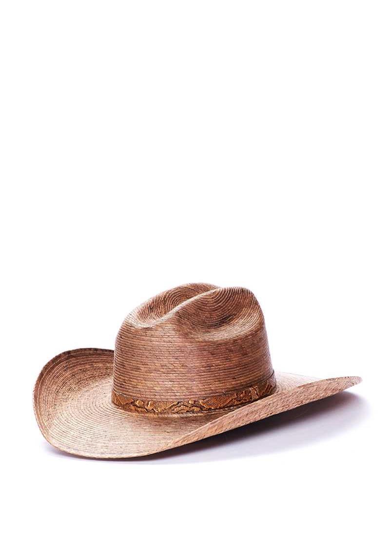 PALM LEAF WESTERN COWBOY HAT