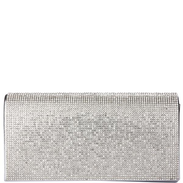 RHINESTONE RECTANGLE EVENING BAG