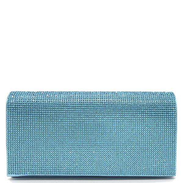 RHINESTONE RECTANGLE EVENING BAG