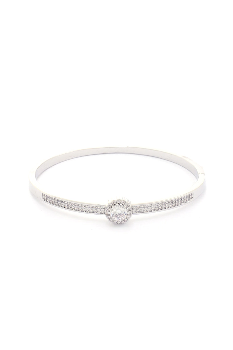 ROUND CENTER CUBIC ZIRCOINIA BRACELET