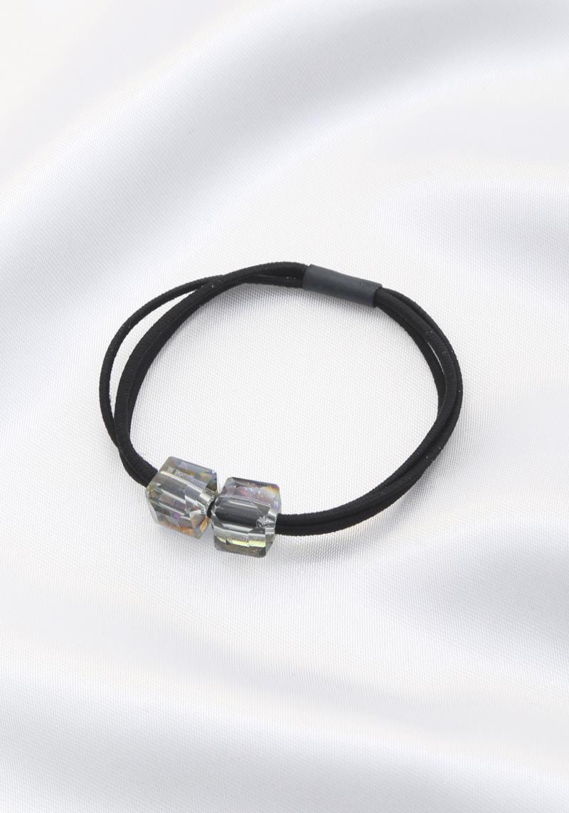 DOUBLE CUBE HAIR TIE