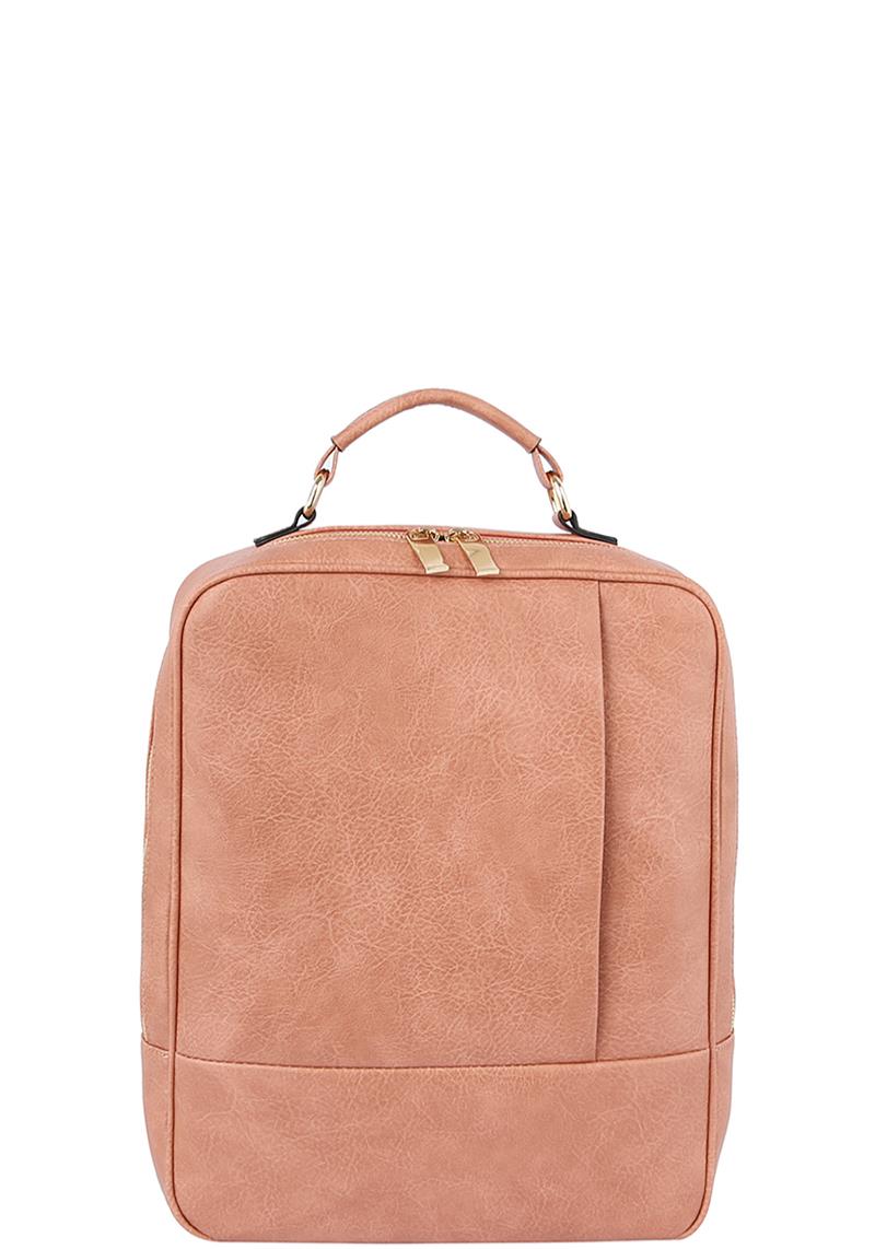 SMOOTH PLAIN COVERTIBLE BACKPACK
