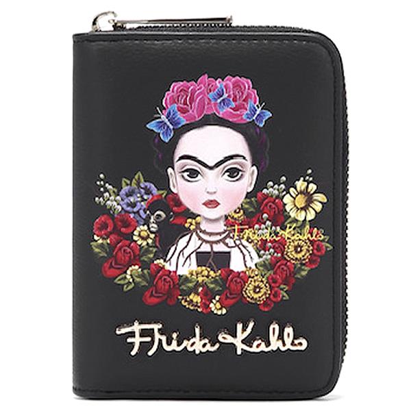 FRIDA KAHLO JUNGLE SERIES SMALL ZIP AROUND WALLET