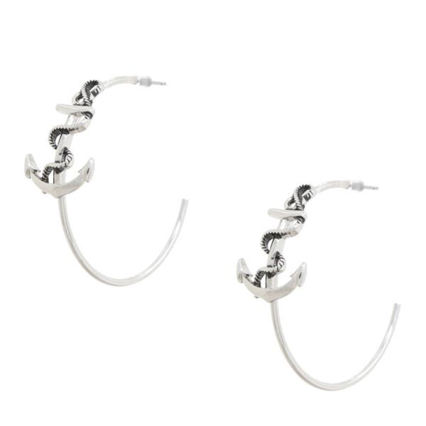 WESTERN SNAKE HOOP EARRING