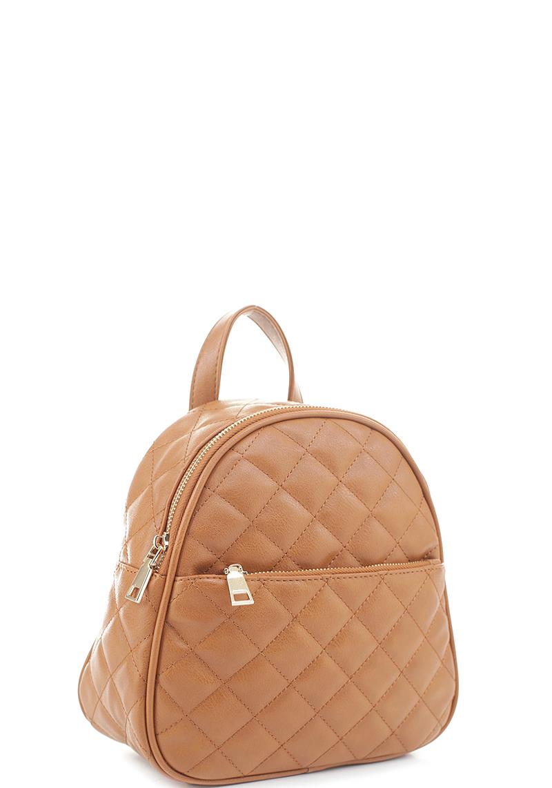 FASHION QUILTED STITCHING BACKPACK