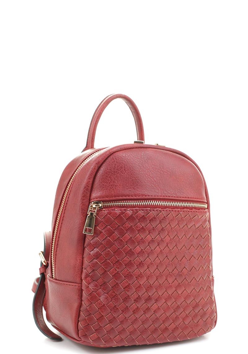 QUILT ZIPPER SMOOTH BACKPACK
