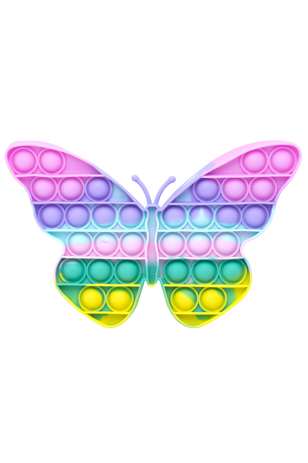 BUBBLE COLOR BUTTERFLY STRESS RELIEVER TOY