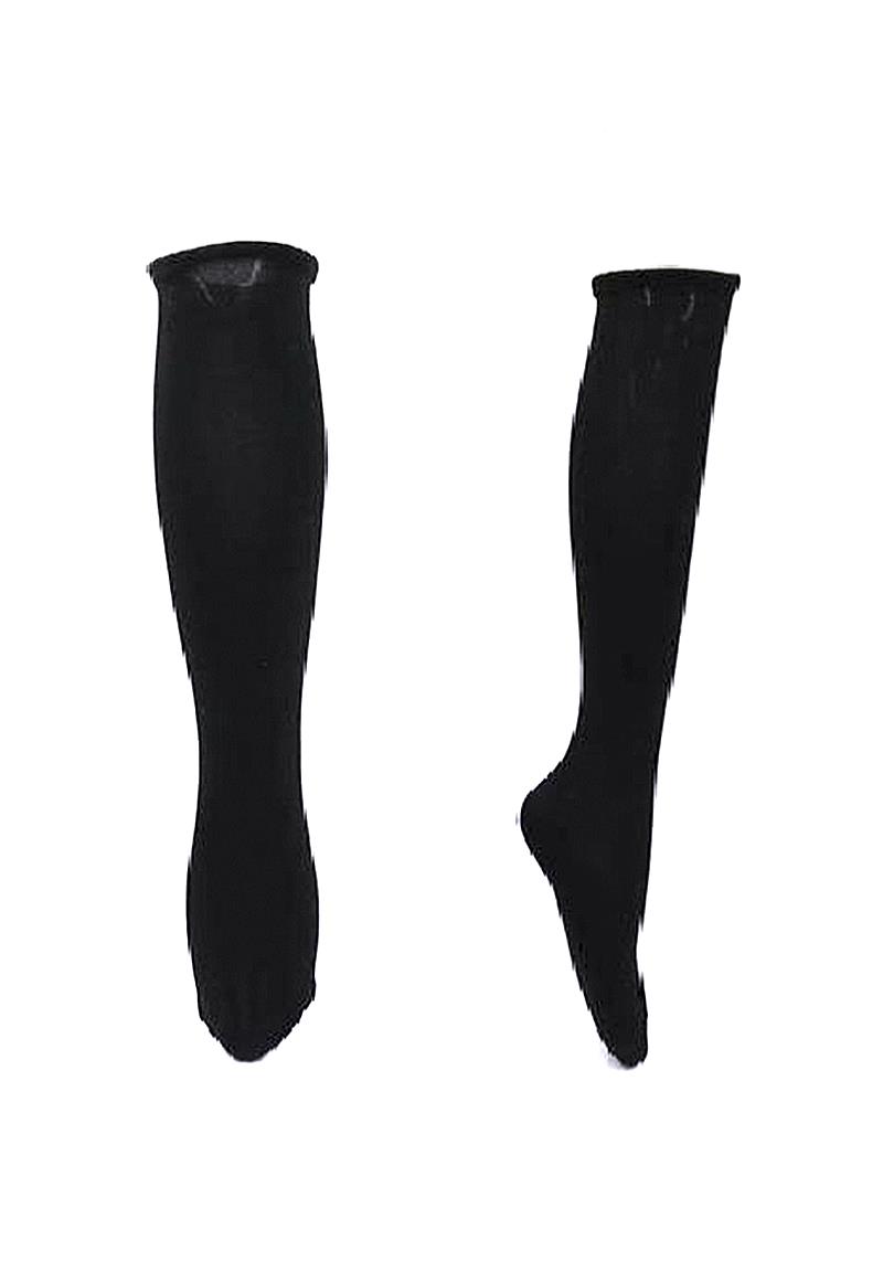 PLAIN KNEE SOCKS 12 PAIRS (12 UNITS)