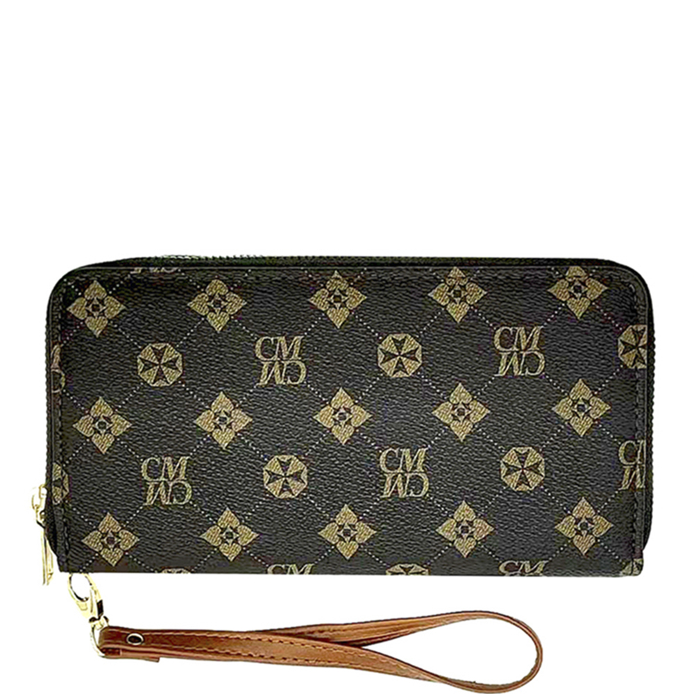 ALBA PRINT DESIGN ZIPPER HAND WALLET