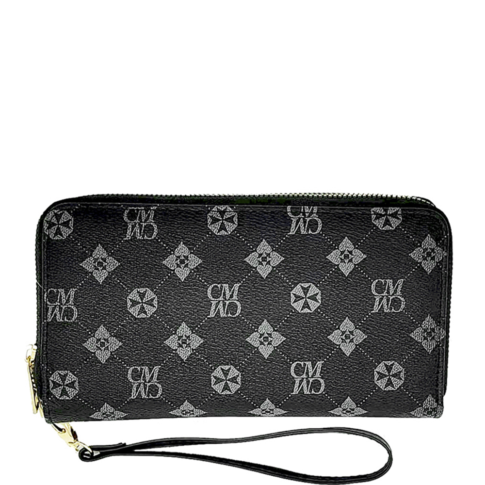 ALBA PRINT DESIGN ZIPPER HAND WALLET