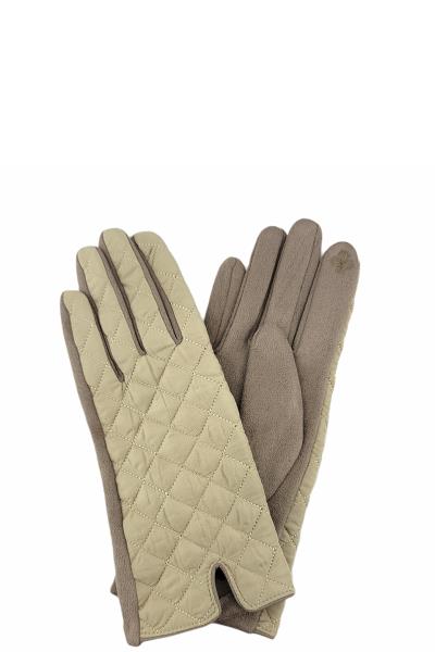 QUILTED PADDING GLOVES (SMART TOUCH)