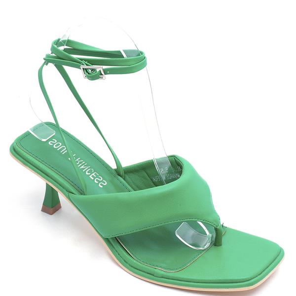 THONG SANDAL HEEL W ANKLE STRAP 12 PAIRS