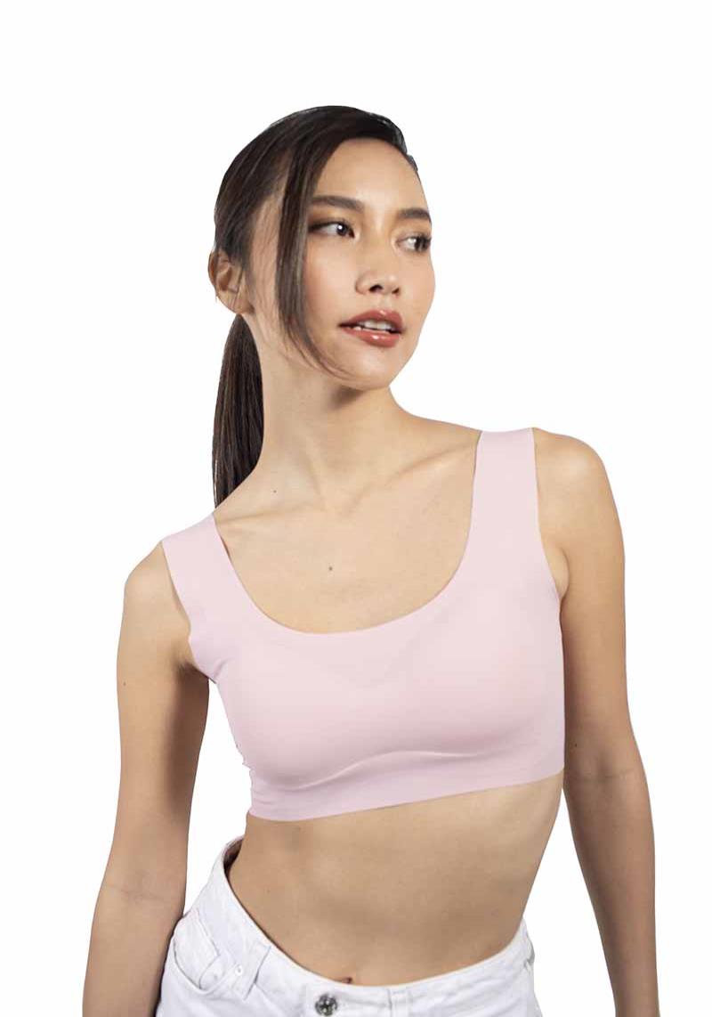 COMFORTABLE  SILHOUETTE PADDED SCOOP BRALETTE BRA