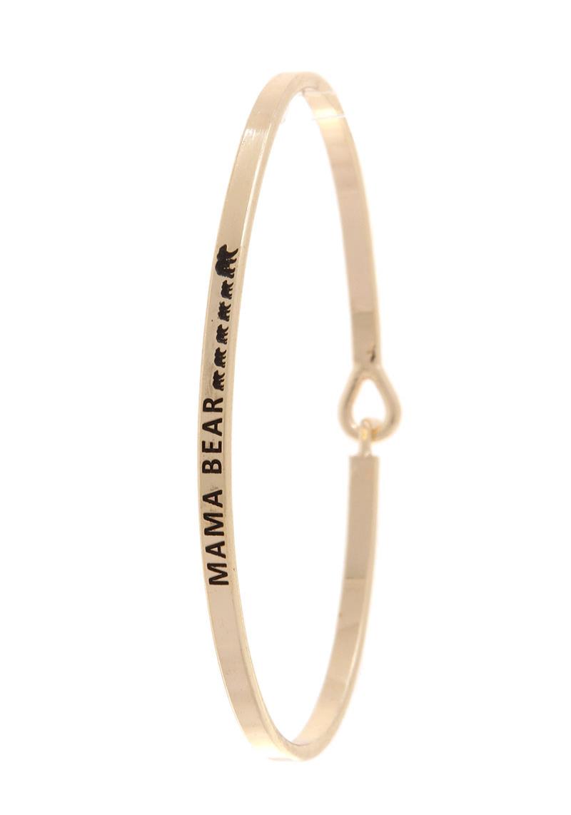 MAMA BEAR INSPIRATION BANGLE