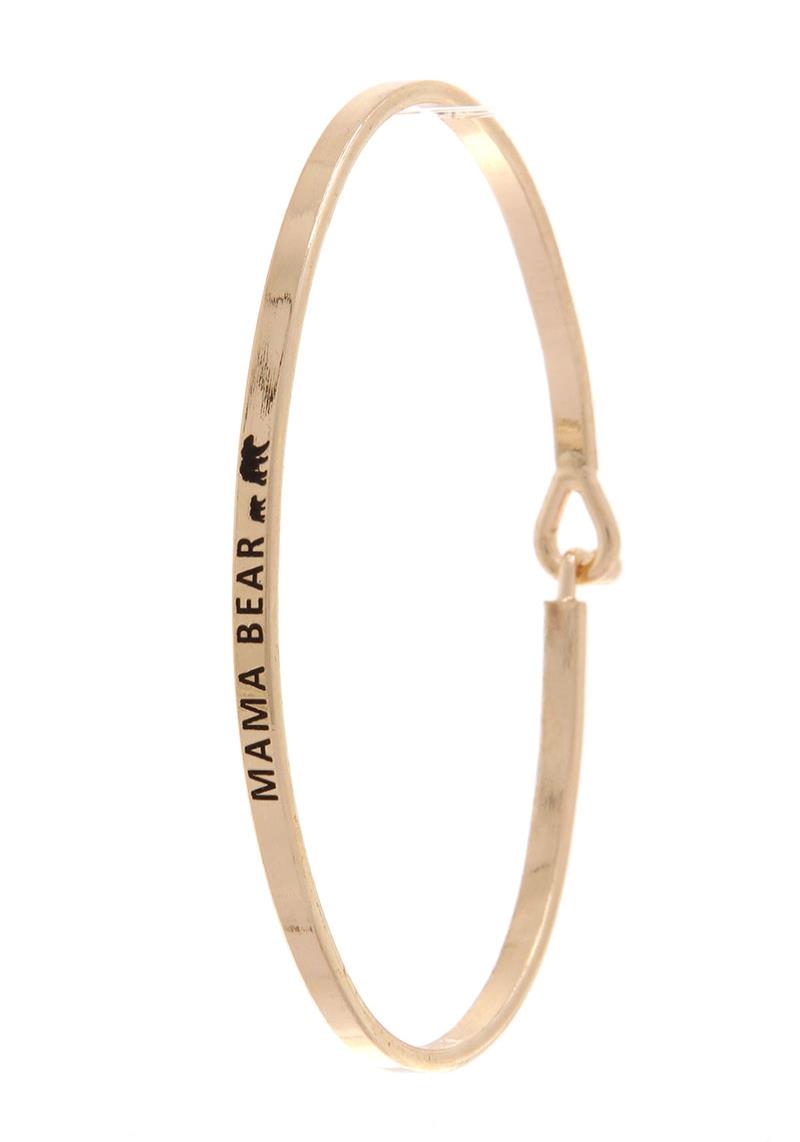 MAMA BEAR INSPIRATION BANGLE