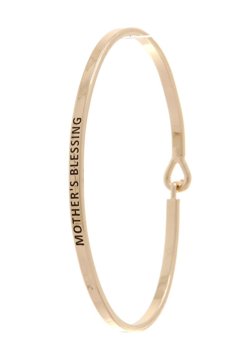 MOTHERS BLESSING INSPIRATION BANGLE