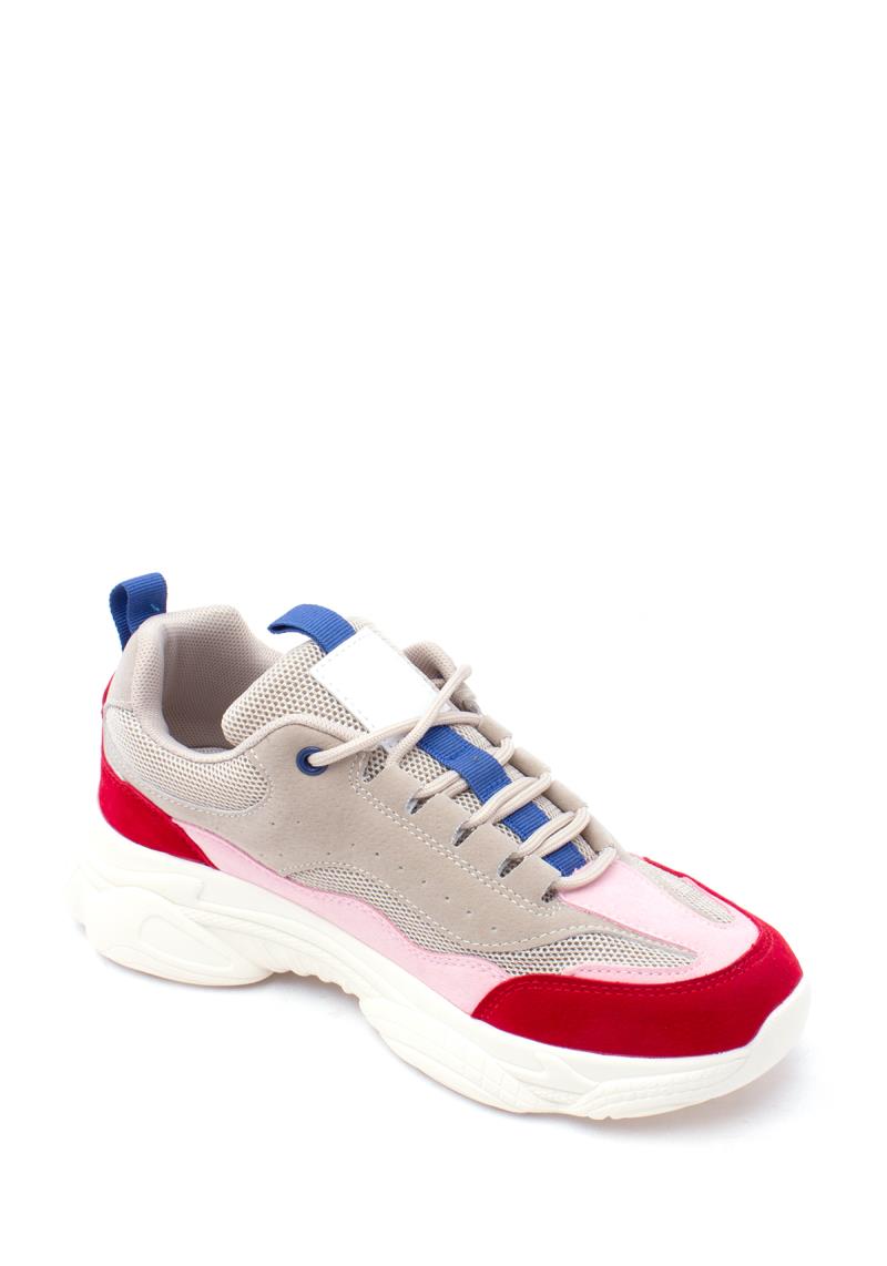 MULTI COLOR MIX LACE SNEAKERS