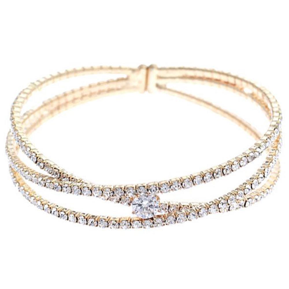 FASHION STYLISH RHINESTONE BRACELET