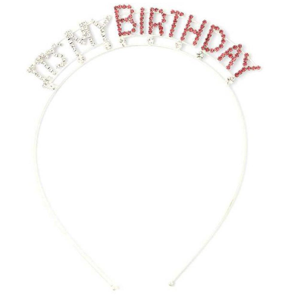 ITS MY BIRTHDAY RHINESTONE HEADBAND