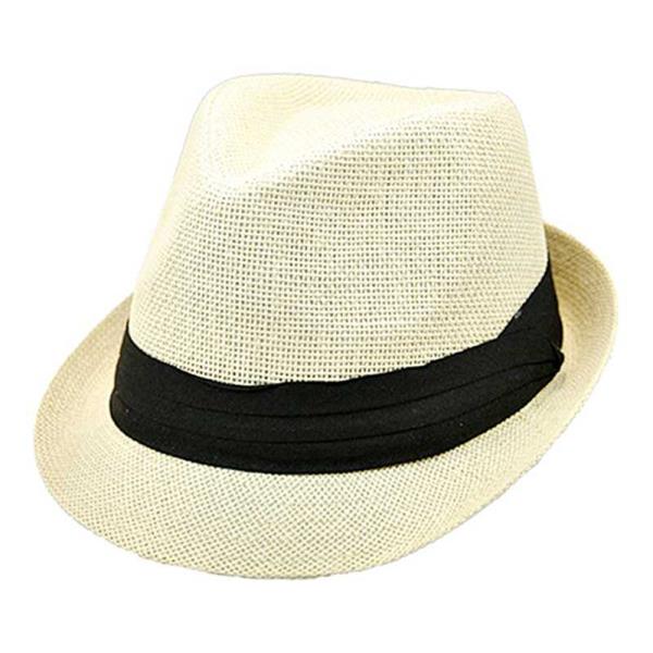 STYLISH FASHION WOVEN FEDORA