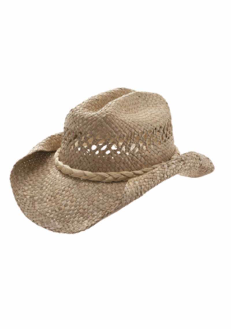 STRAW COWBOY HAT