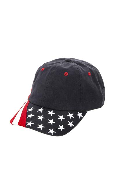 AMERICAN STRIPE STAR CAP HAT