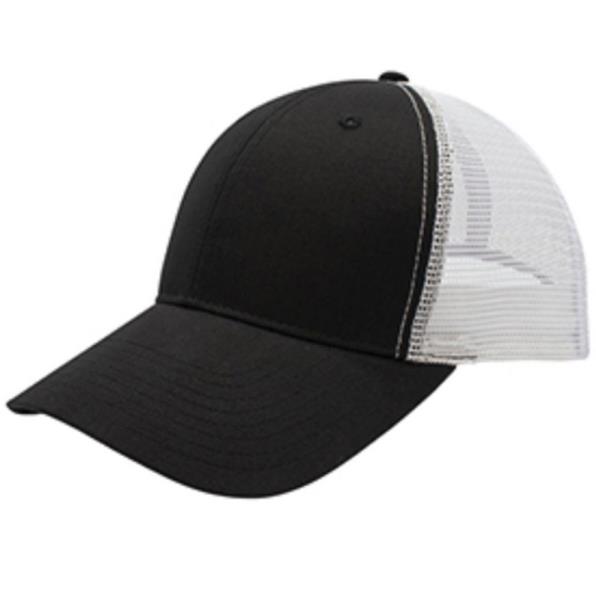 POLY COTTON TWILL TRUCKER CAP