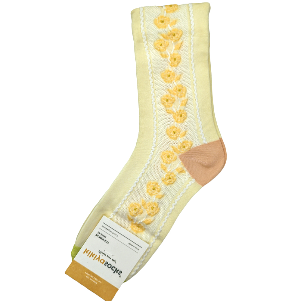 FLOWER ANKLET SOCKS