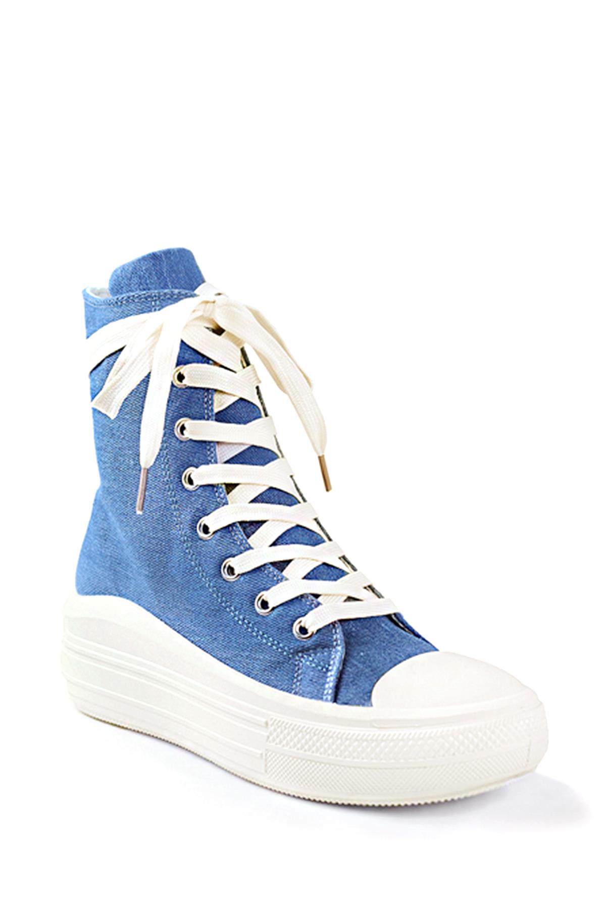 HIGH TOP LACE UP SNEAKERS 12 PAIRS