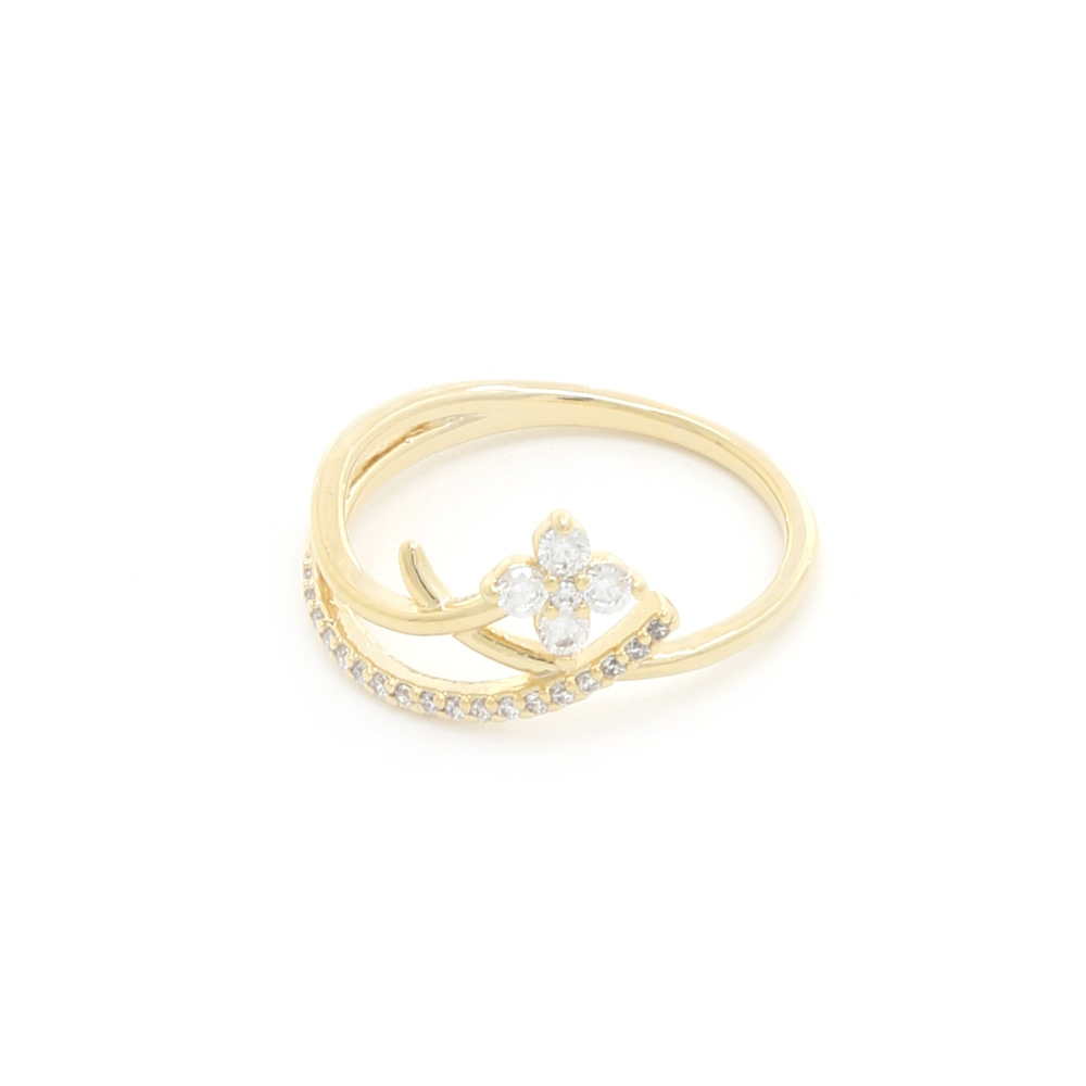 SODAJO CRYSTAL METAL RING