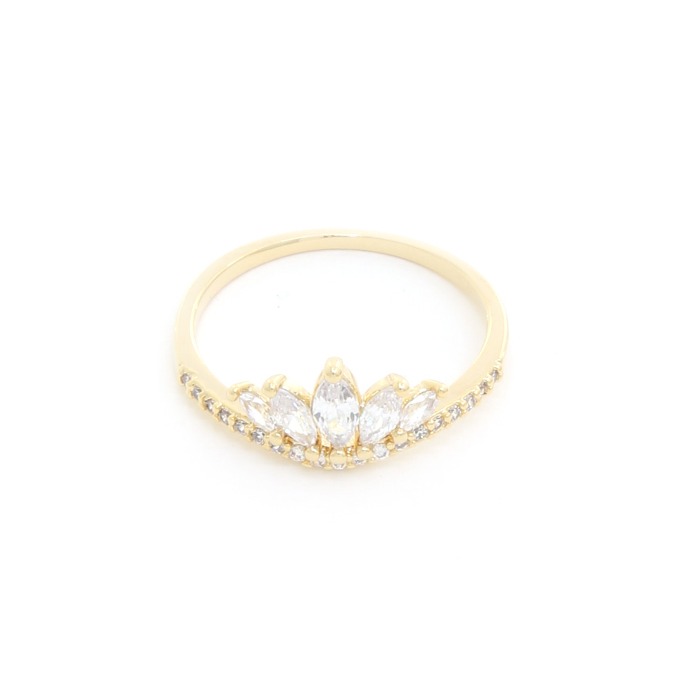 SODAJO CRYSTAL METAL RING