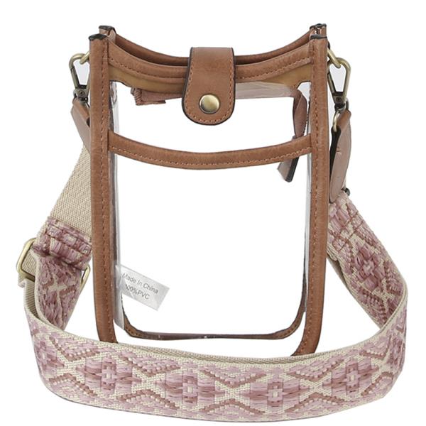 CLEAR CURVE CROSSBODY BAG