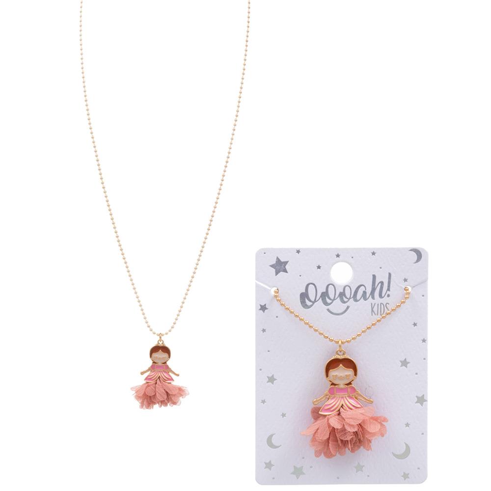 KIDS PRINCESS ENAMEL NECKLACE