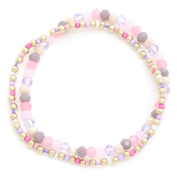 BEADED BRACELET SET
