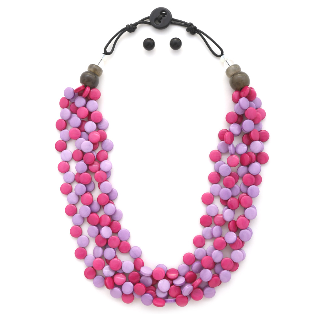 CHUNKY ROUND BEAD NECKLACE