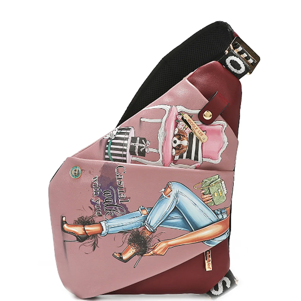 NICOLE LEE SLING CROSSBODY BAG