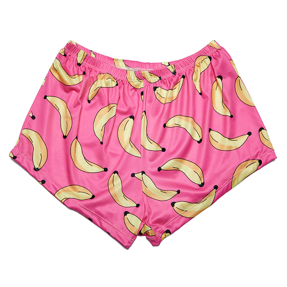PINK BANANA PAJAMA SHORT PANTS