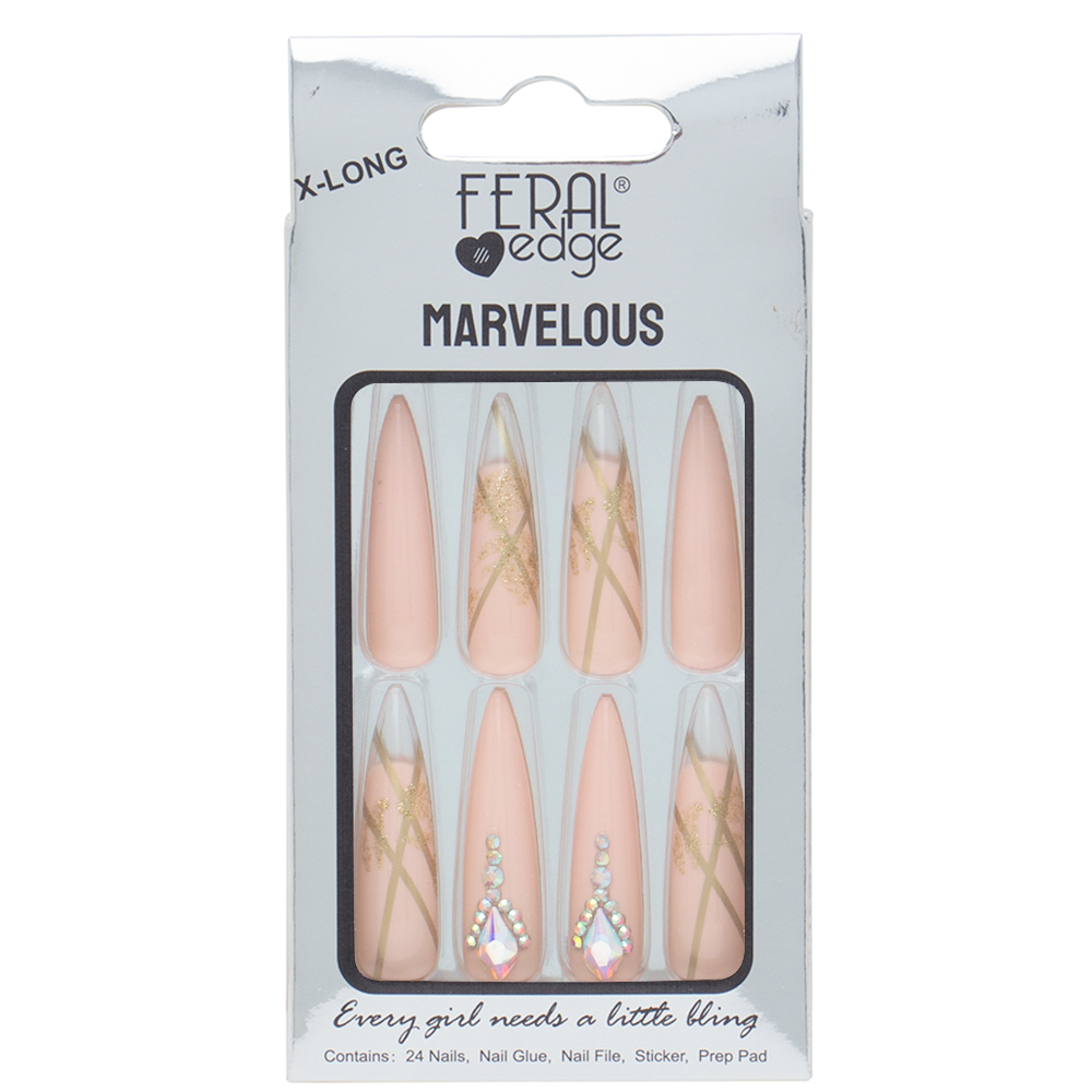 FERAL EDGE MARVELOUS DESIGN2 EVERY GIRL NEEDS A LITTLE THING NAIL DECORATION SET