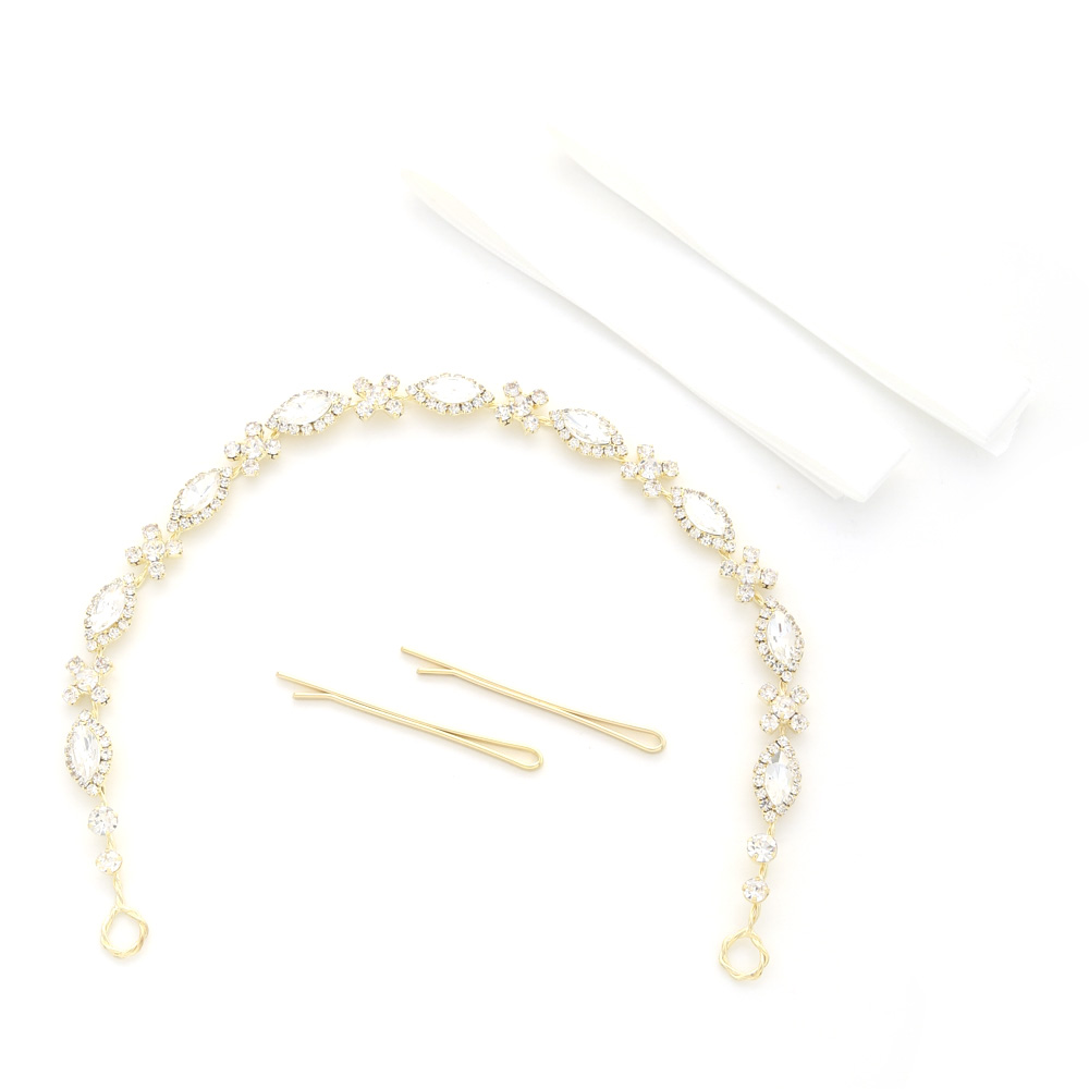 MARQUISE RHINESTONE HAIR VINE