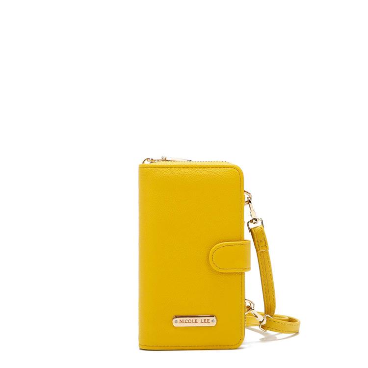 SOLID PHONE CASE  CROSSBODY WALLET