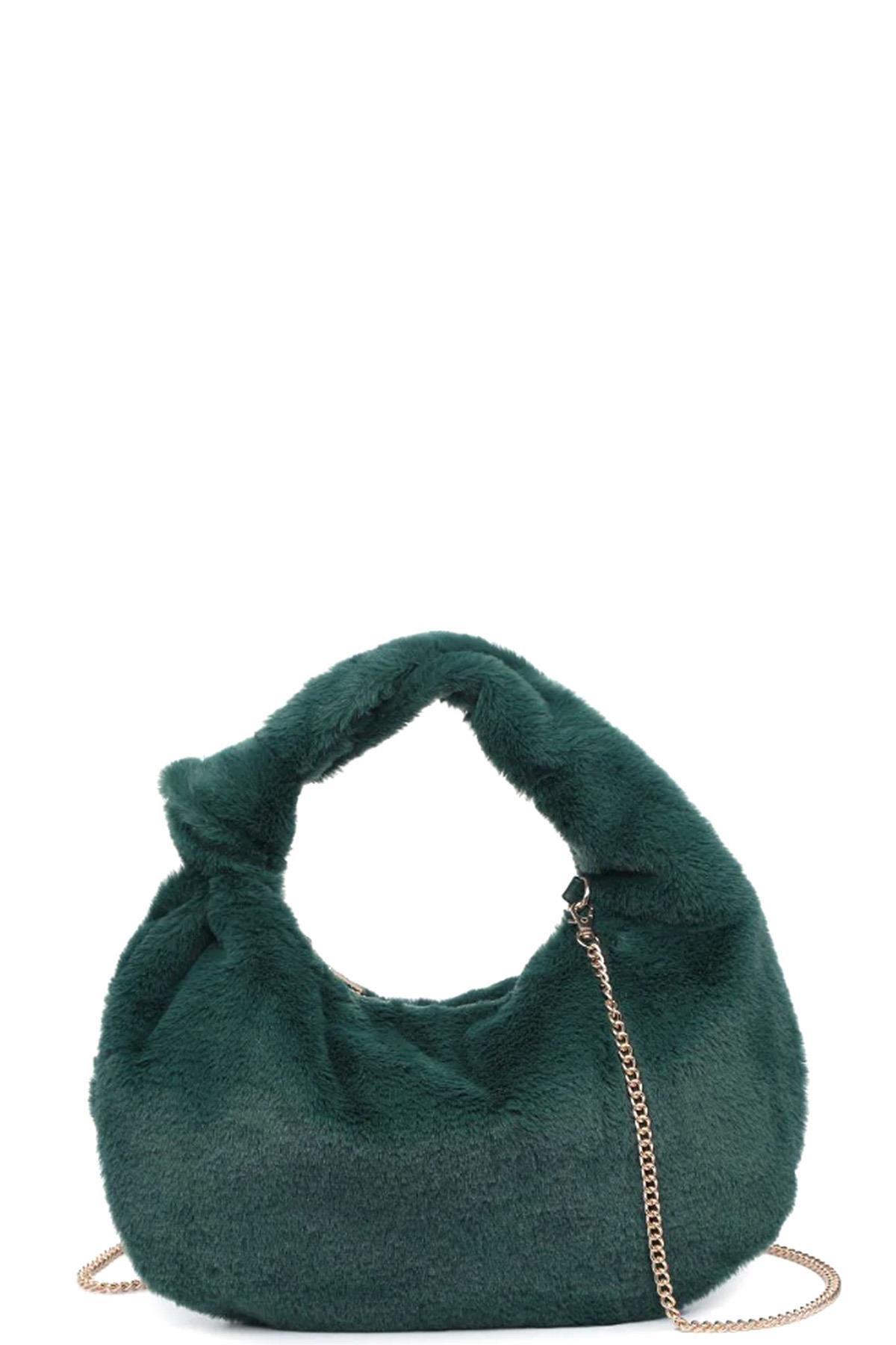 FAUX FUR SYLVIA CROSSBODY