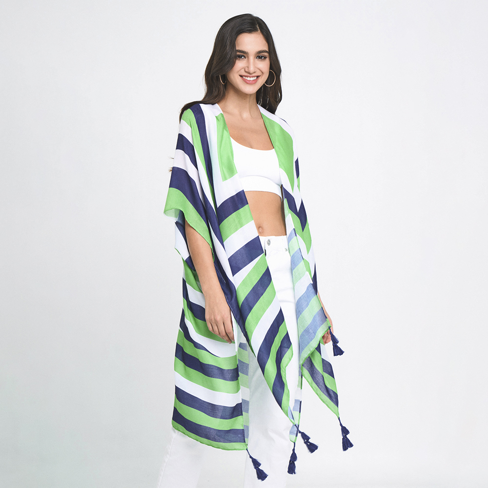 ABSTRACT PRINT KIMONO