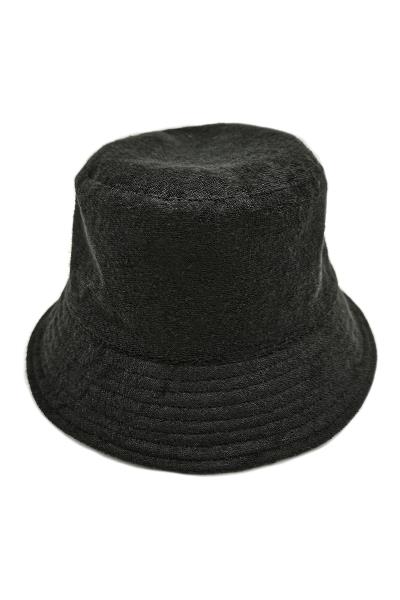 TERRY FABRIC BUCKET HAT