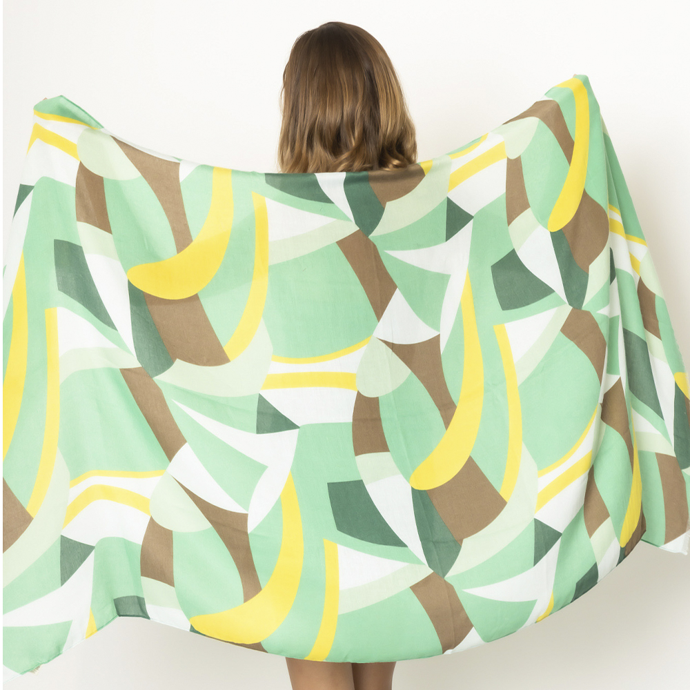 ABSTRACT PRINT SCARF
